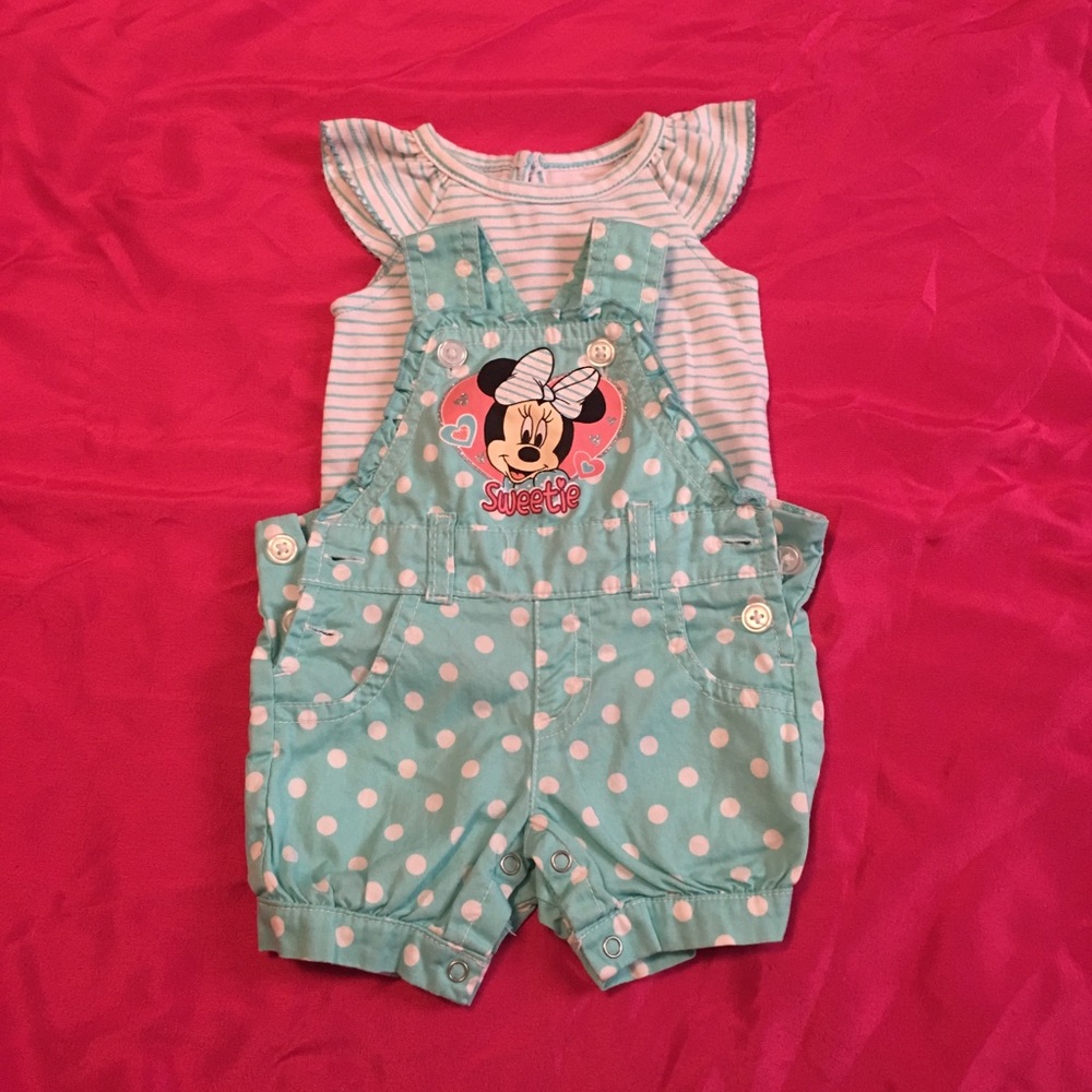 Girls Newborn Minnie Mouse outfit